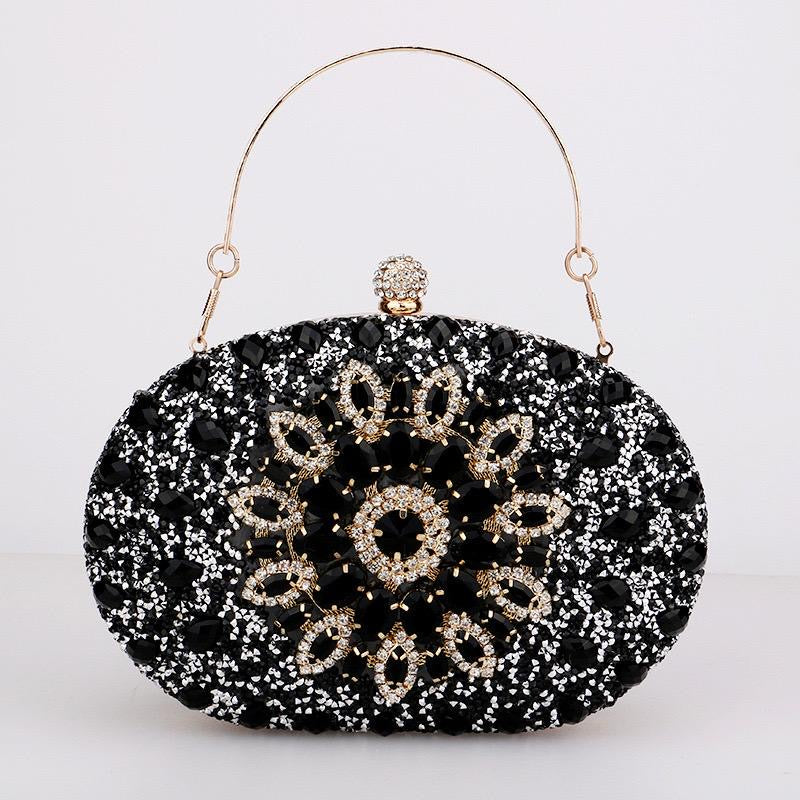 Rhinestone Elegant Clutch Bag