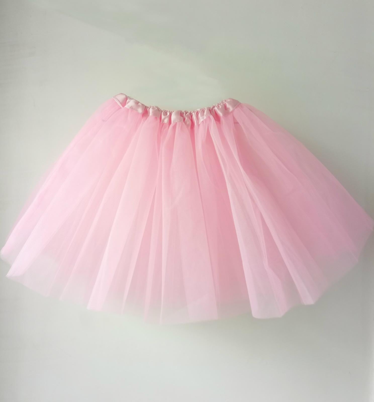Pink tutu short skirt