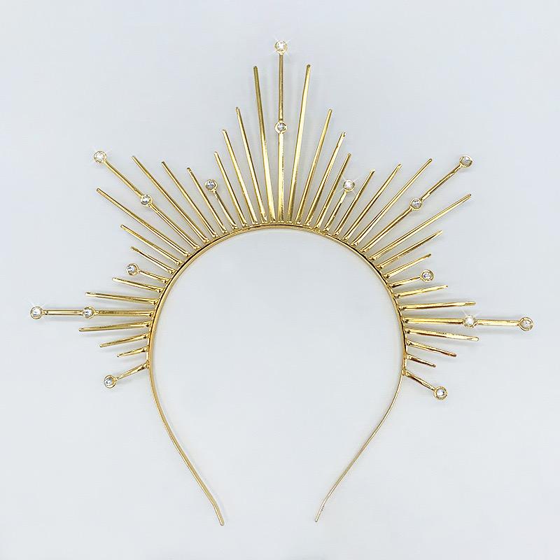 Gold Crown Headpiece