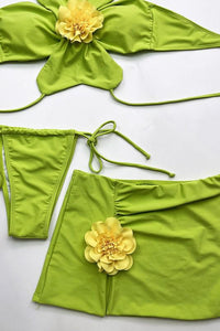 Light Green Flower Set