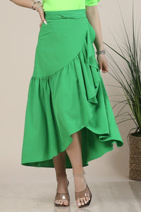 Wrap Around Multiway Royal Blue Skirt / Dress