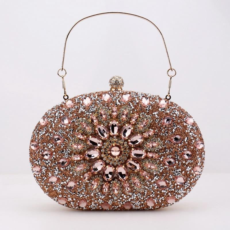 Rhinestone Elegant Clutch Bag