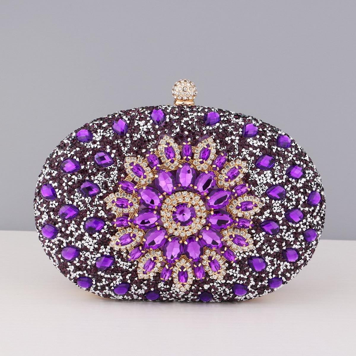 Rhinestone Elegant Clutch Bag