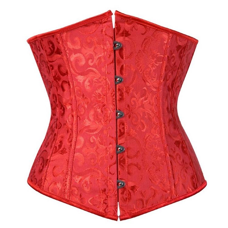 Red corset waist