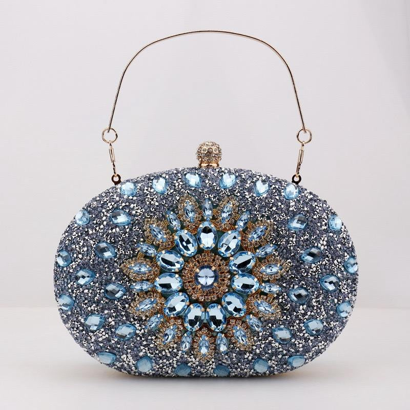 Rhinestone Elegant Clutch Bag