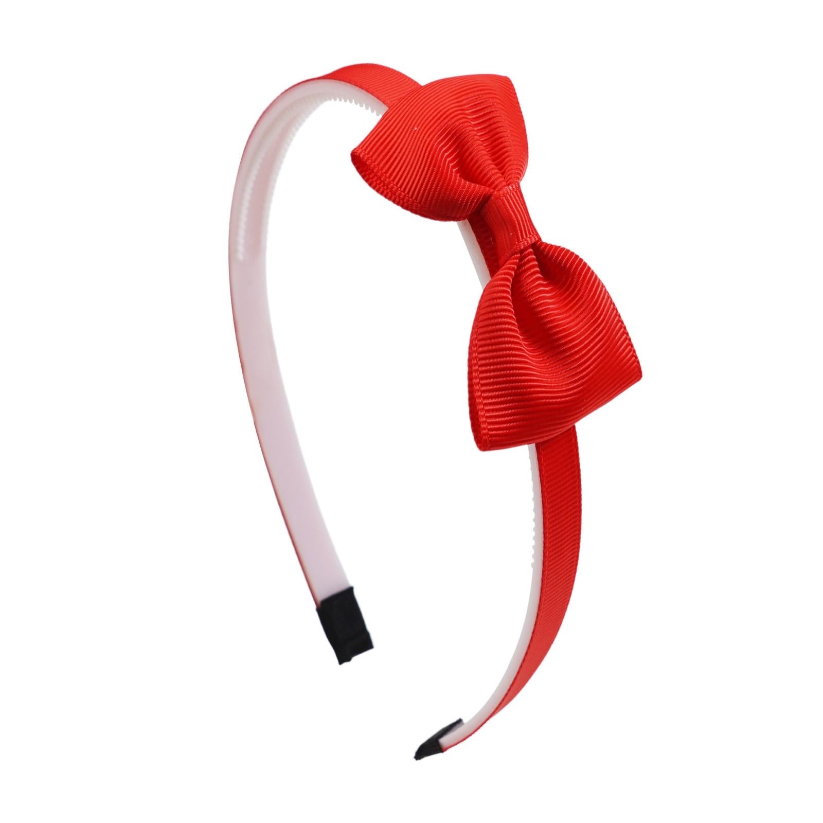 Red bow headband