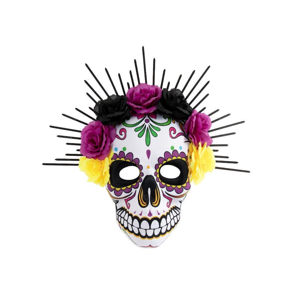 Catrina Flower Face Mask
