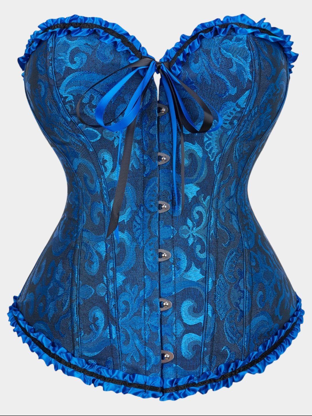 Blue corset princess