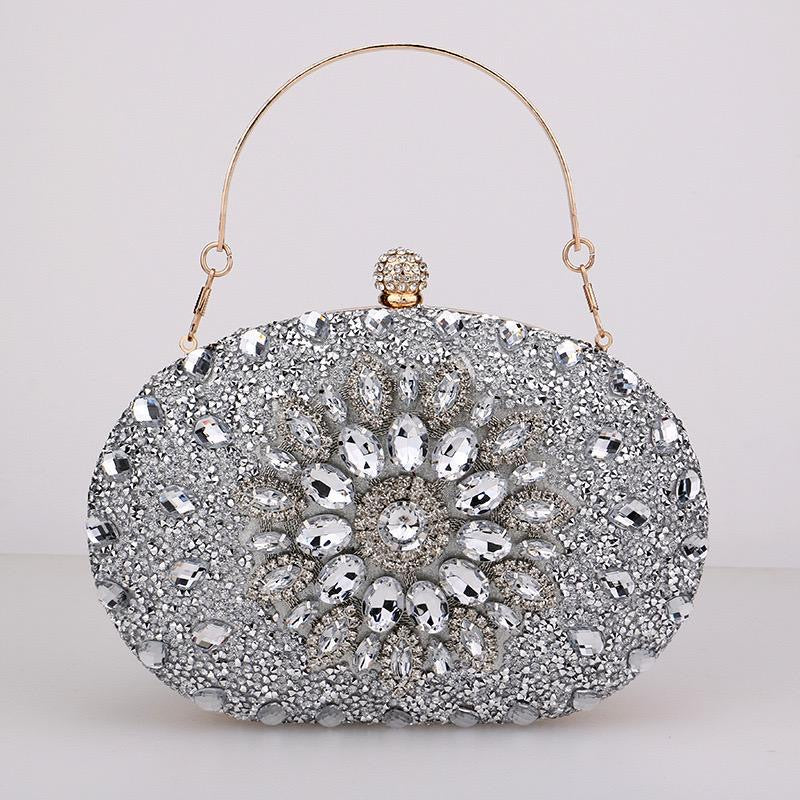 Rhinestone Elegant Clutch Bag