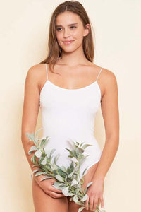 Spaghetti Straps Bodysuit