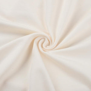 Ivory Cowl Neck Halter Top With Open Back