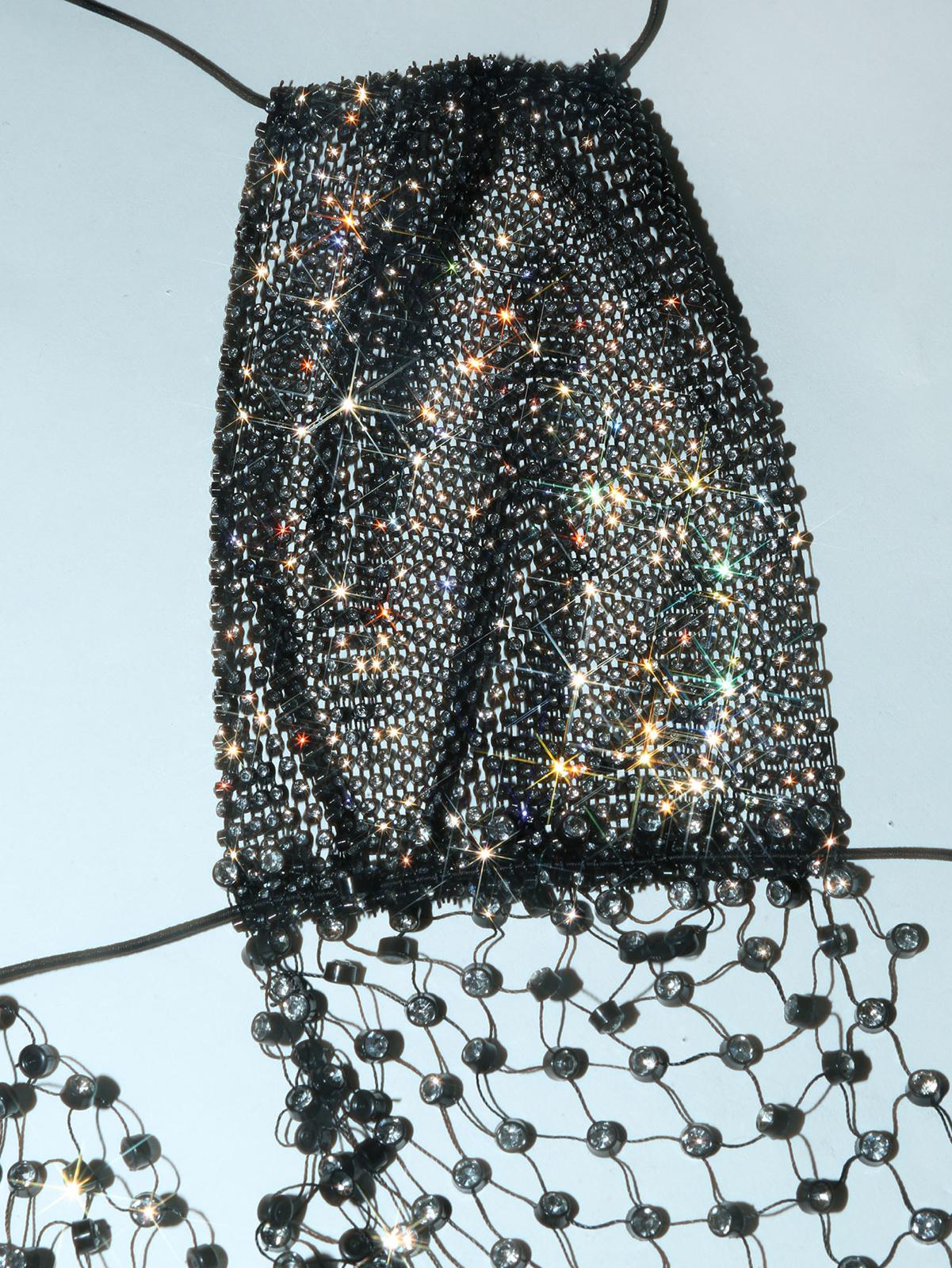 Black Rinestone top