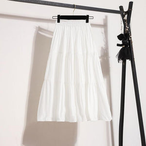 White long skirt