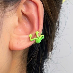 Ear cuff frog