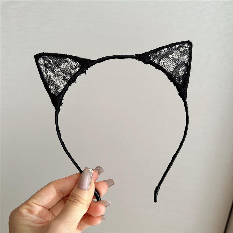 Lace Cat Ears Headband
