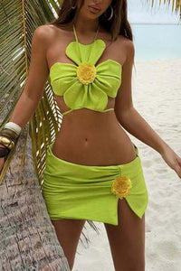 Light Green Flower Set