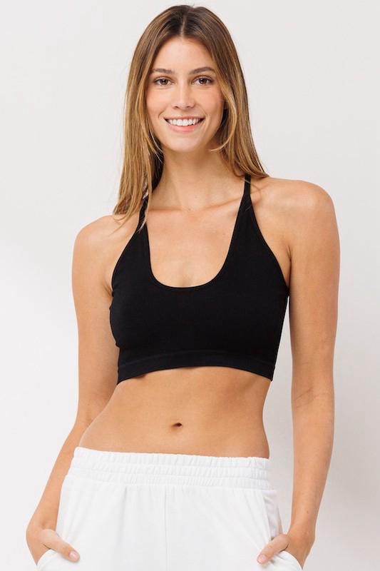 Scoop Neck Crop top
