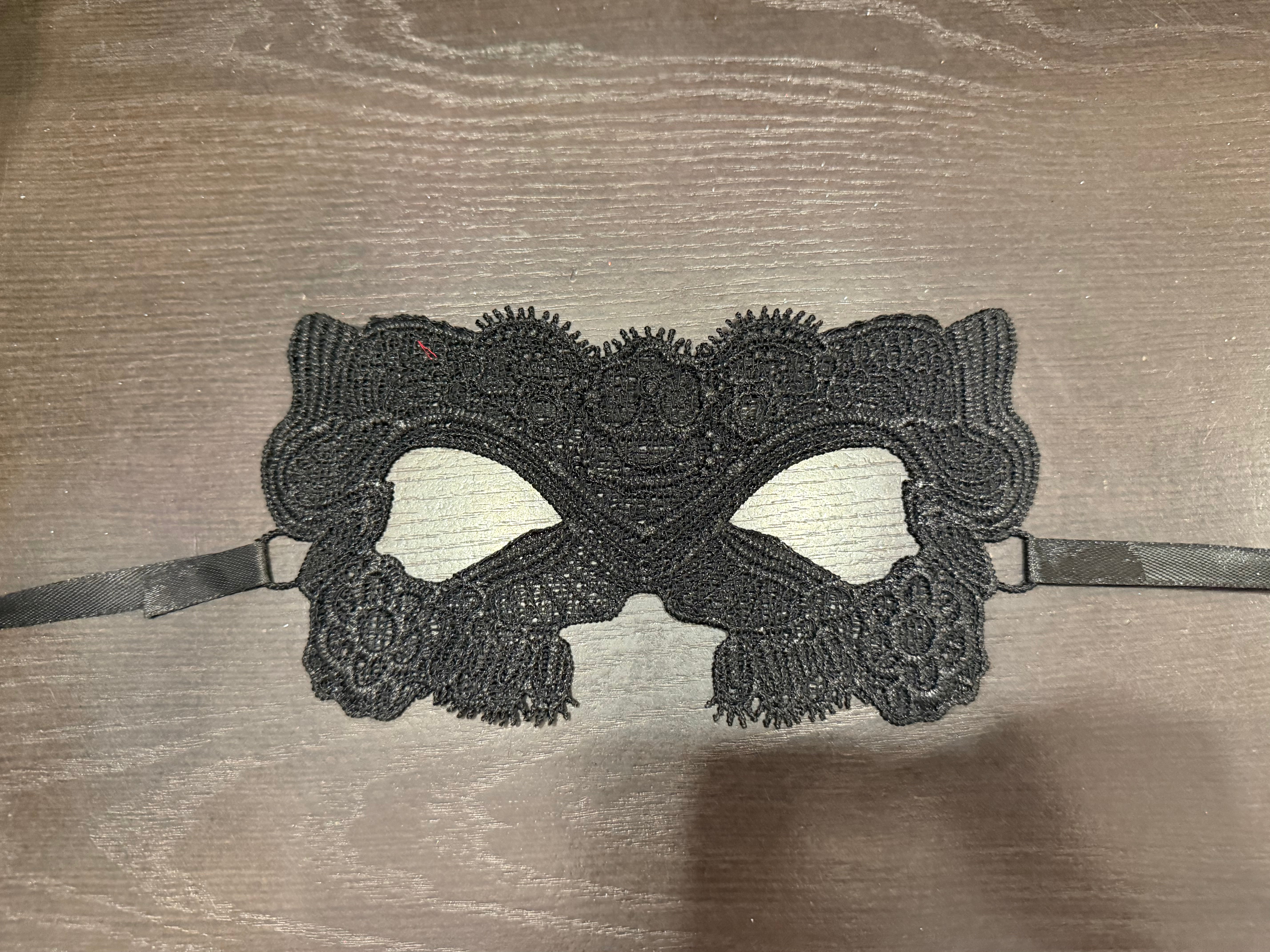 Black Cat Fabric Mask