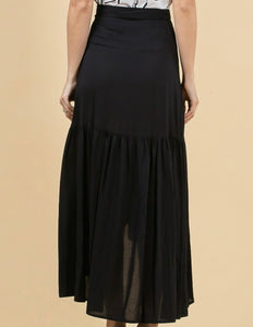 Wrap Around Multiway Black Skirt/ Dress