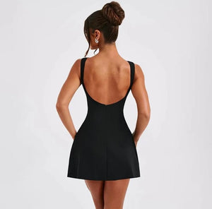 Low Back Little Black Dress