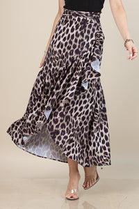 Wrap Around Multiway Animal Print Skirt/ Dress