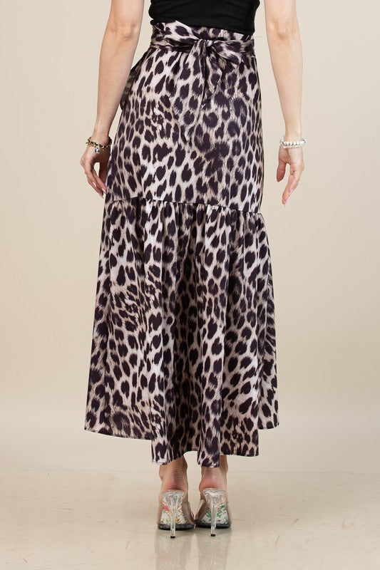 Wrap Around Multiway Animal Print Skirt/ Dress