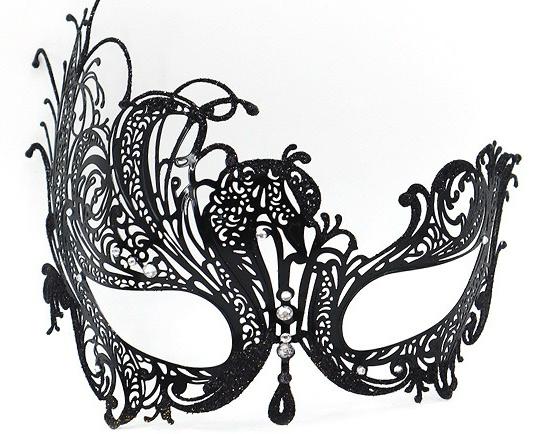 Black Asymmetric Mask