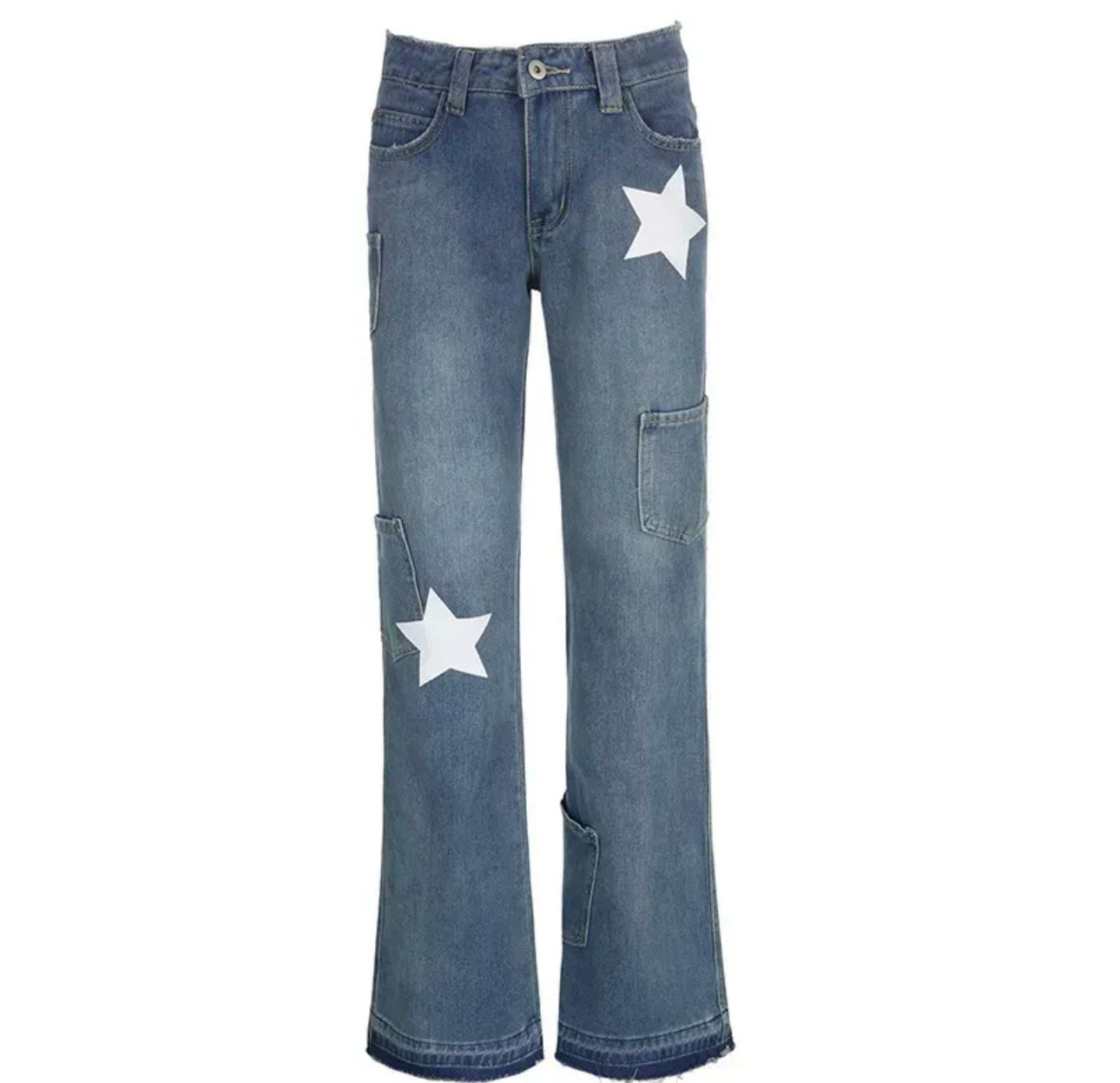 Low Waist Stars Jeans