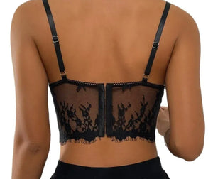 Lace Crop Corset