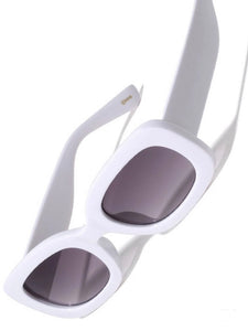 Retro White Sunglasses
