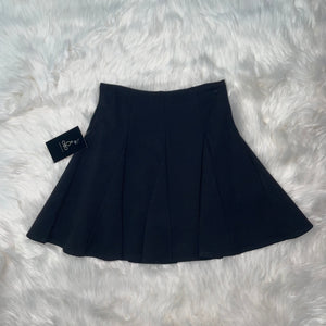 A Line Black Mini Skort