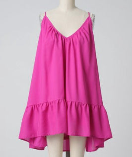 Fuchsia Tunic Dress / Top