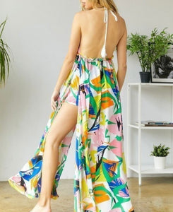 Tropical Maxi Top & Short Set