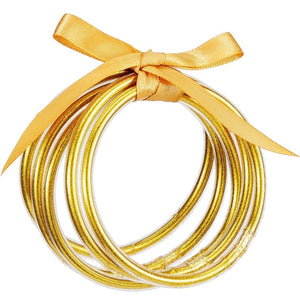 Golden Bangles Set