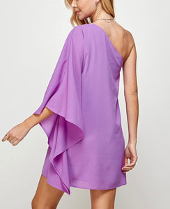 One shoulder 2025 tunic dress