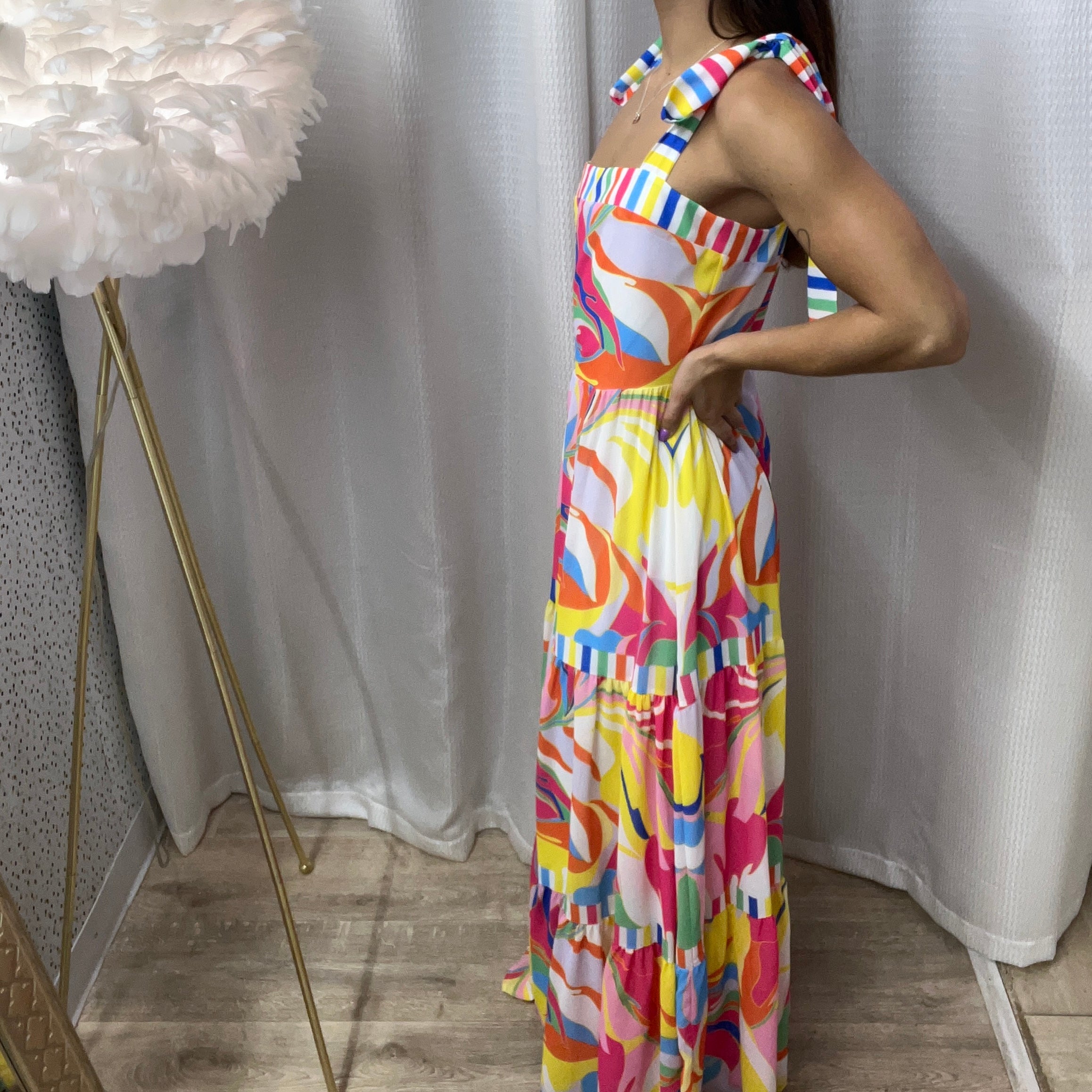 Colorful Maxi Dress