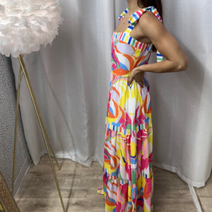 Colorful Maxi Dress