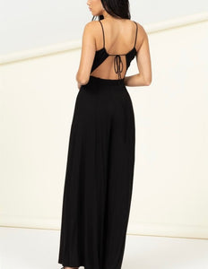 Black Cutout Jumpsuit